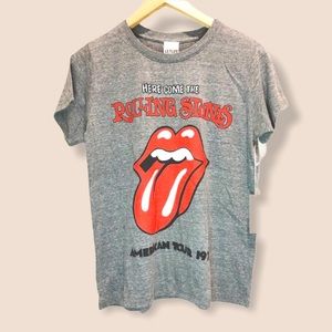 COPY- Anthropologie LETLUV Rolling Stones band tee